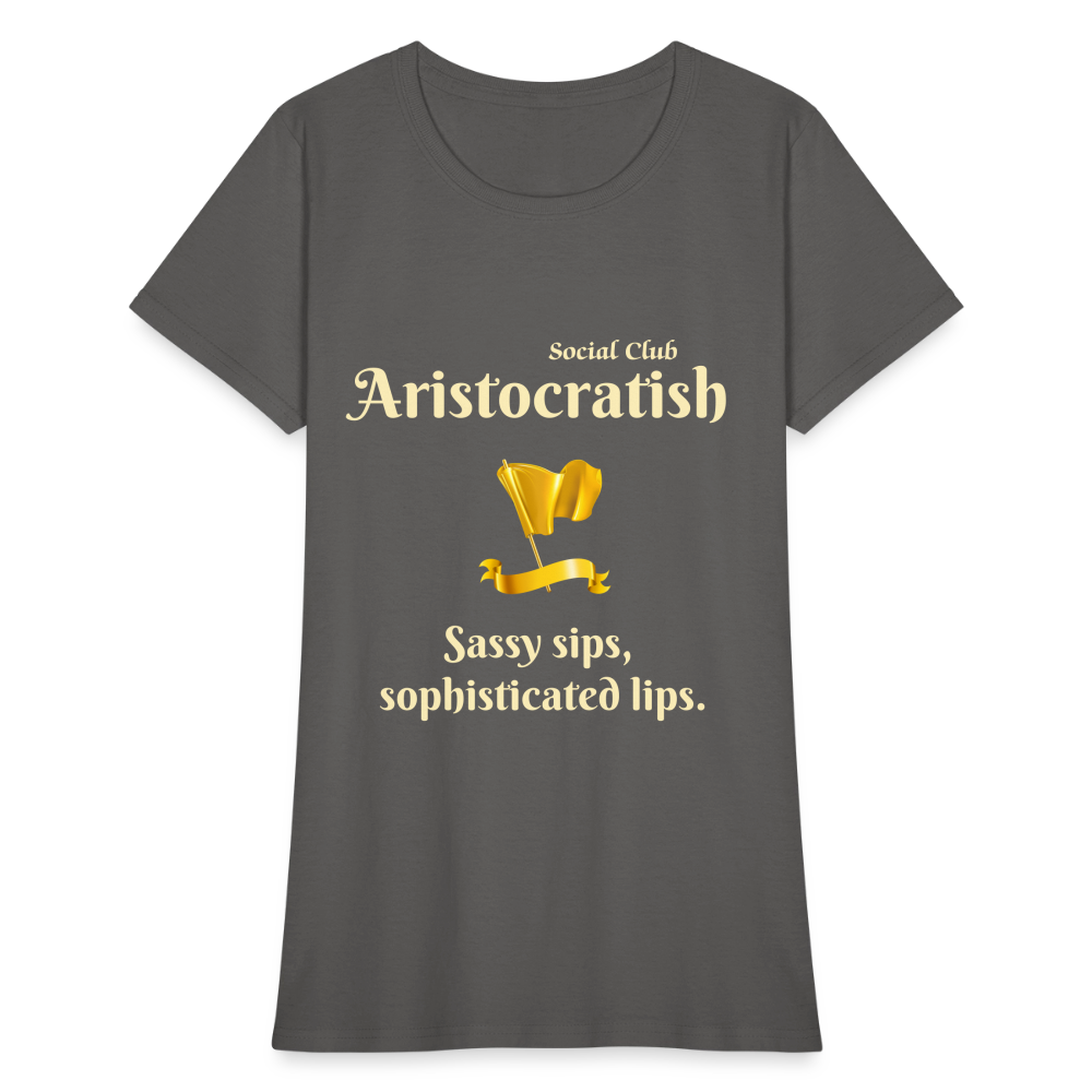 Aristocratish Social Club: Sassy Sips - charcoal